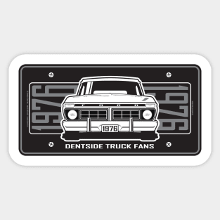 1976 Ford truck / bronco dentside - grille. Sticker